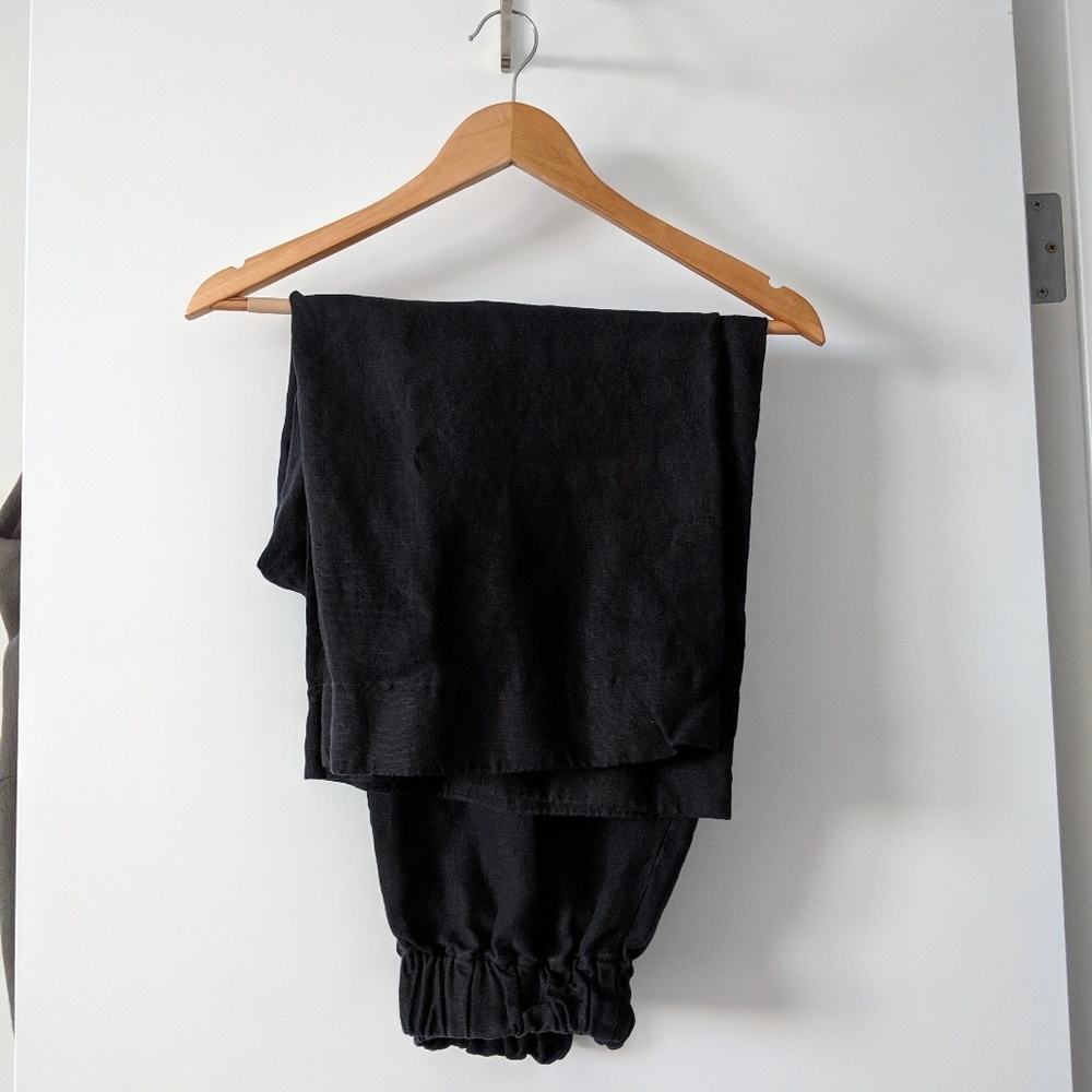 Elizabeth suzann florence pants linen small reg